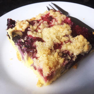 Beerenkuchen mit Streusel