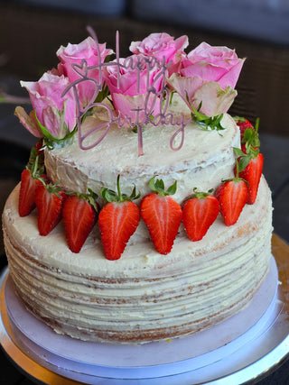 Torte 2-stöckig Geburtstag oder Hochzeit